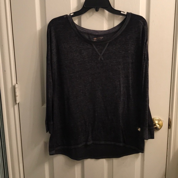 Grey Long Sleeve Blouse - Picture 1 of 3